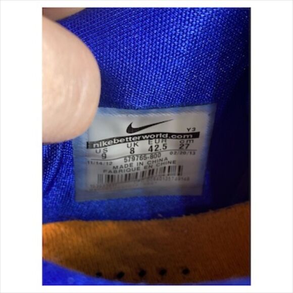 NIKE Air Max LEBRON 10 Low Knicks - Picture 10 of 13
